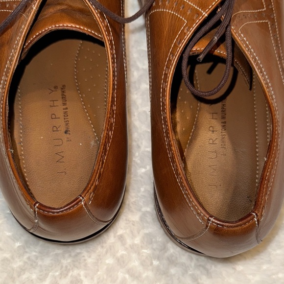 👞 J. Murphy by Johnston & Murphy Men’s Leather Oxford Dress Shoes - Picture 6 of 10
